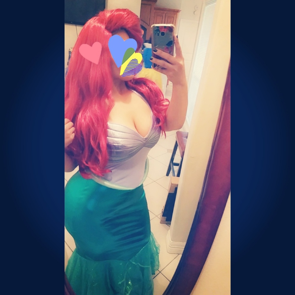 The Little Mermaid (includes wig)